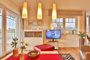 TV, stereo - Bädervilla am Höppnerweg Apartment 6 - Bädervilla am Höppnerweg (Timmendorfer Strand)