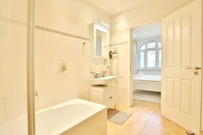 Shower, hair dryer