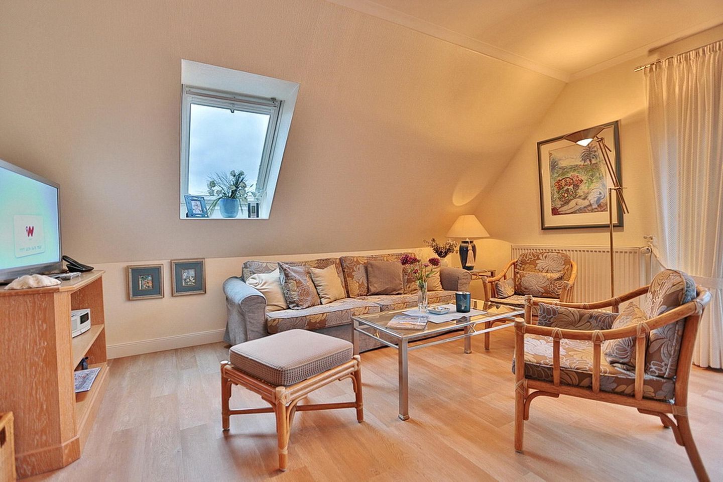 Televisie en een stereo