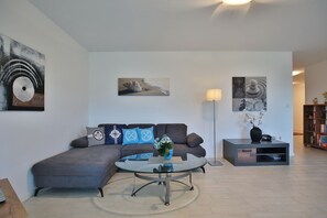 TV, DVD player, stereo