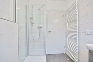 Shower, hair dryer