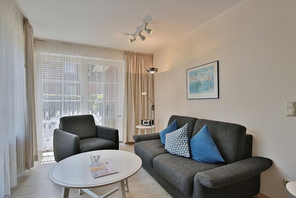 TV, DVD player, stereo