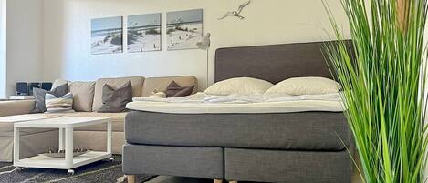 TV, DVD player, stereo