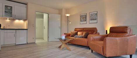 TV, DVD player, stereo