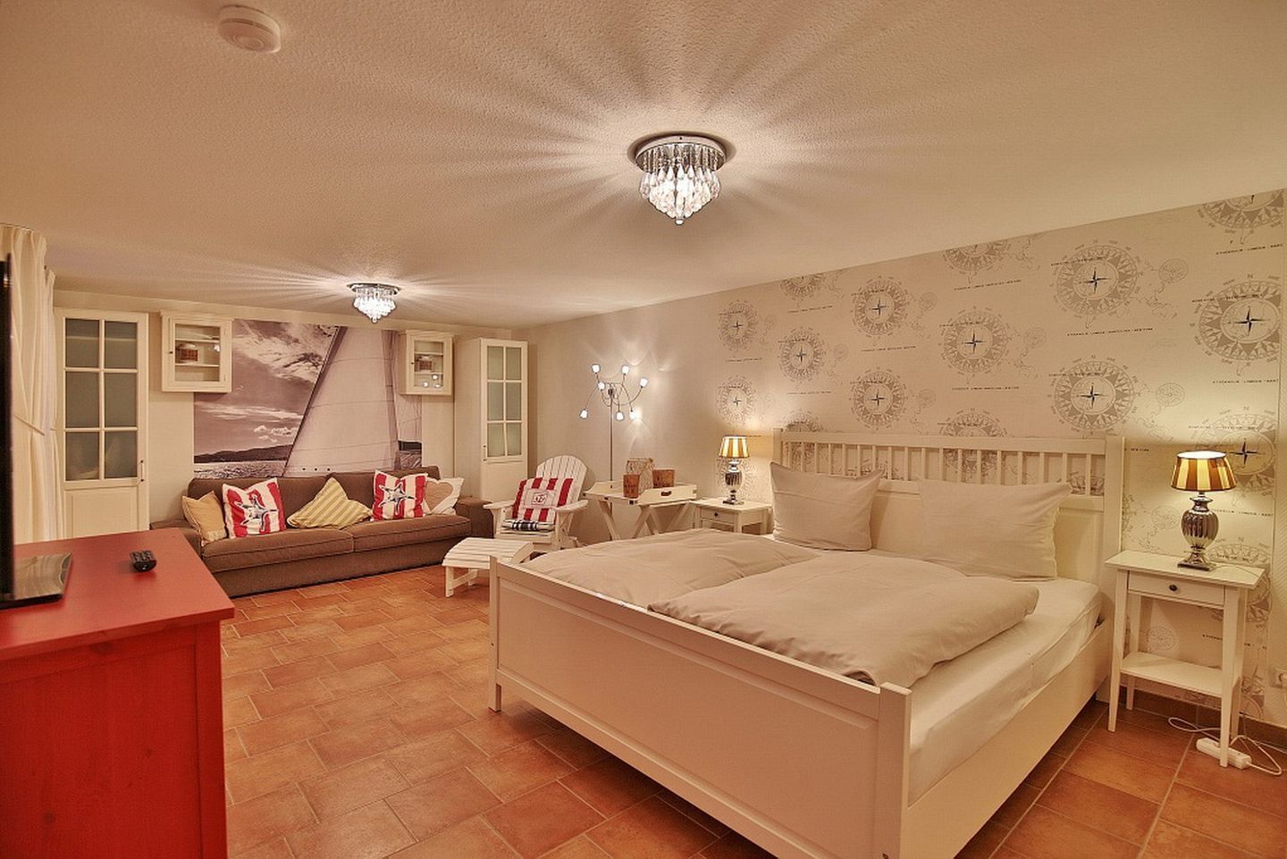 2 habitaciones, tabla de planchar con plancha y wifi 