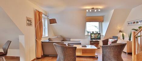 TV, DVD player, stereo