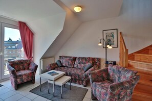 TV, DVD player, stereo