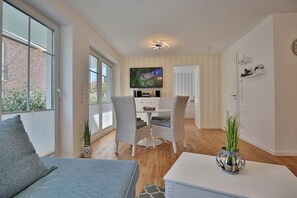 TV, DVD player, stereo