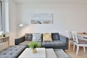 TV, DVD player, stereo