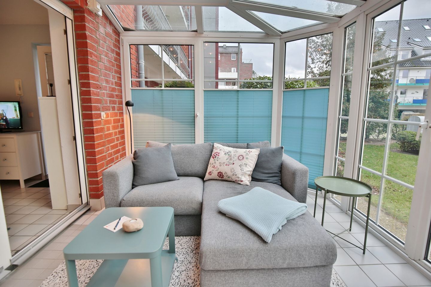 TV, DVD player, stereo