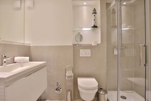 Shower, hair dryer - Strandperle Apartment 203 - Strandperle (Scharbeutz)