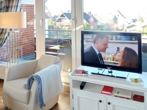 TV, DVD player, stereo - Seeburg Apartment 28 - Seeburg (Scharbeutz)