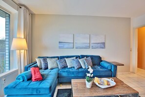 TV, stereo - Strandschlösschen Appartement 8 - Strandschlößchen (Scharbeutz)