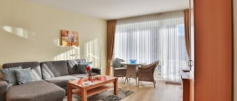 TV, DVD player, stereo