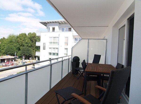 Outdoor dining - Strandglück Apartment 12B - Strandglück House B (Scharbeutz)