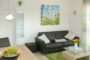 Fernseher, DVD-Player, Stereoanlage