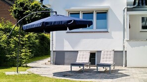 Terrace/patio - Ferienhaus Sophie - Holiday home Sophie in a quiet residential area (Scharbeutz)