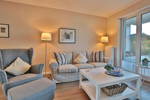 TV, DVD player, stereo