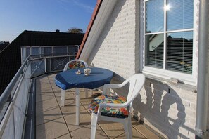 Outdoor dining - Seerose I Apartment 7 - House Seerose (Scharbeutz)