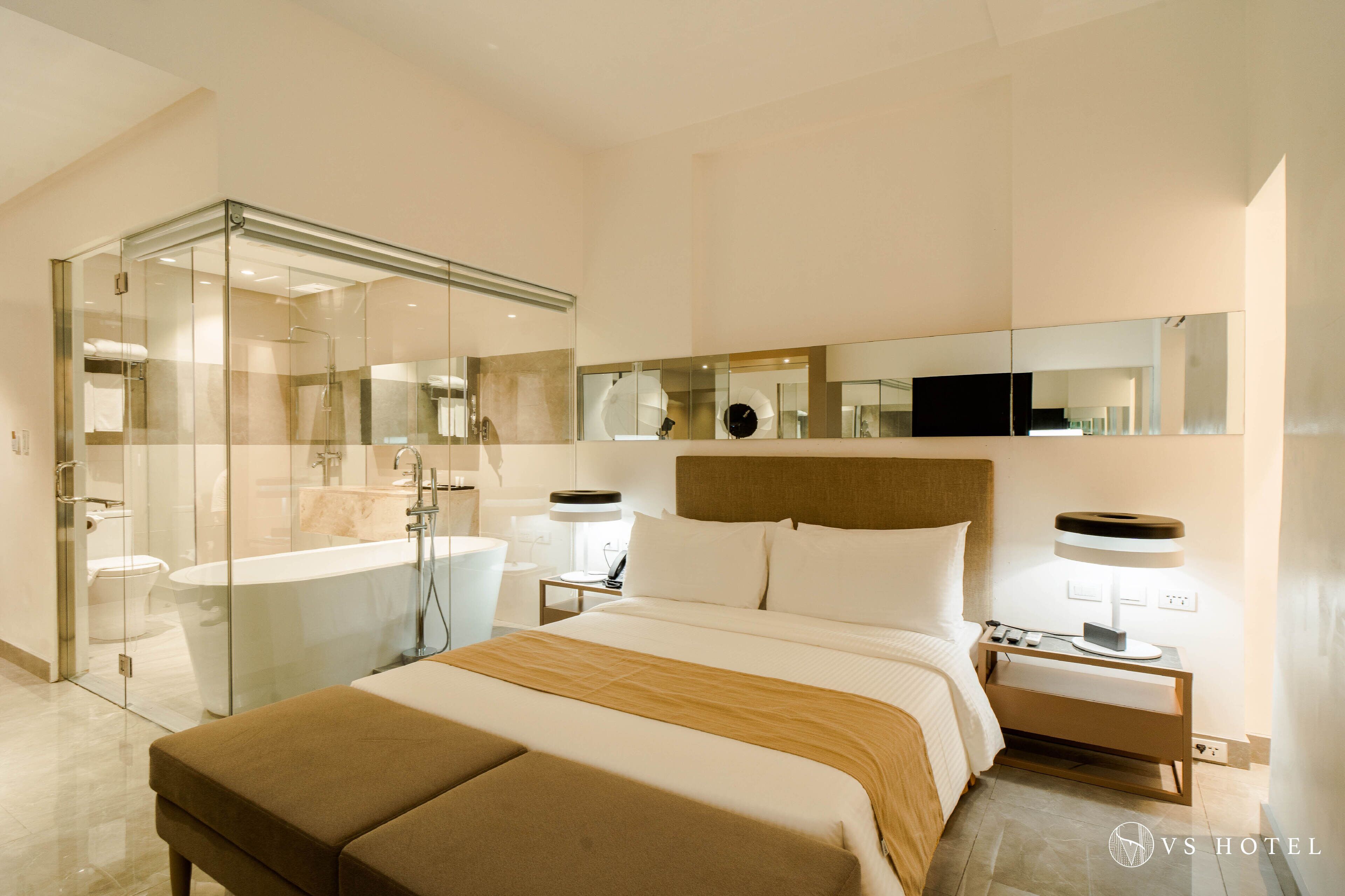 King Room | Insonorización, wifi gratis y ropa de cama 