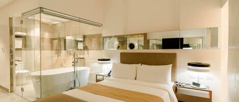 King Room | Insonorización, wifi gratis y ropa de cama