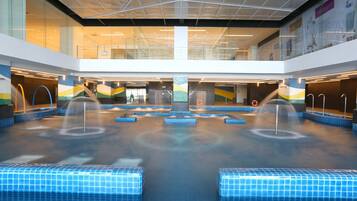 2 indoor pools