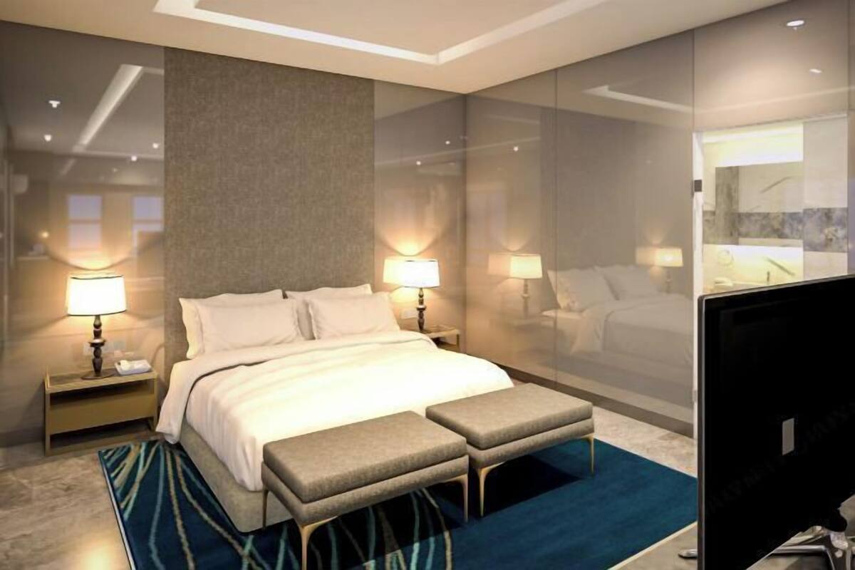 Sistema de insonorización, wifi gratis y ropa de cama 