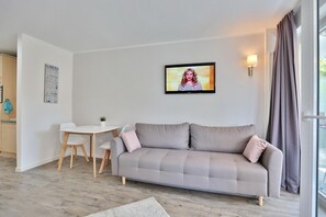 Tv och en stereo