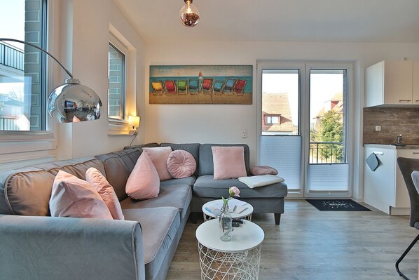 TV, DVD player, stereo - Bude 37 Apartment 8 SaM - Bude 37 (Scharbeutz)