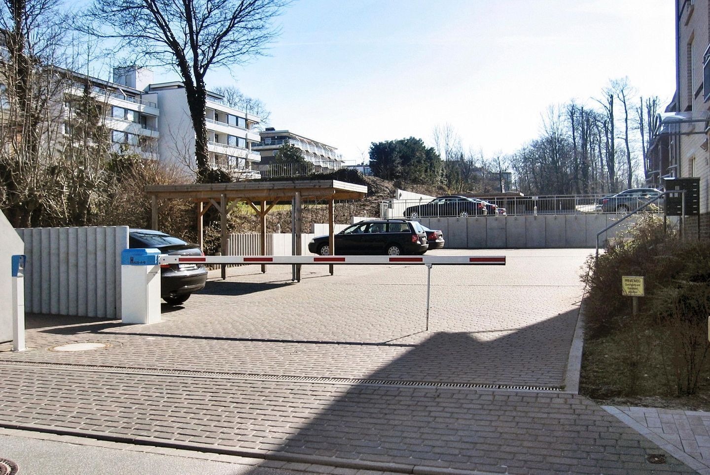 Enceinte de l’hébergement