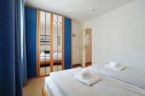 2 habitaciones, tabla de planchar con plancha y wifi 