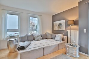 TV, DVD player, stereo