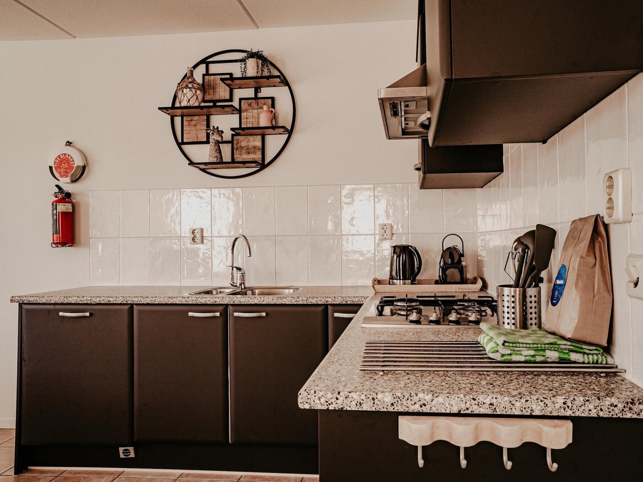 Fridge, microwave, dishwasher, highchair