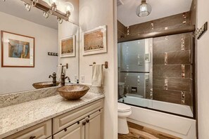 Shower, hair dryer