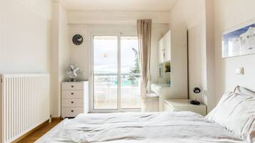 2 chambres, bureau, lit parapluie, Wi-Fi gratuit