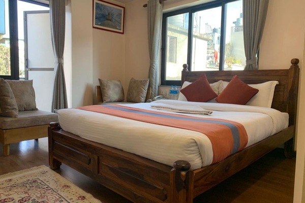 Deluxe Double Room | In-room safe, free WiFi, bed sheets