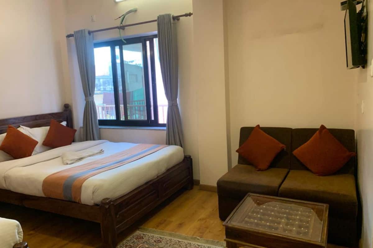 Habitación Deluxe con 2 camas individuales | Caja de seguridad en la habitación, wifi gratis y ropa de cama