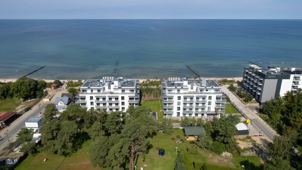 Exterior - Air-conditioned Studio 50 m from the Beach | Parking | Gym (Mielno)