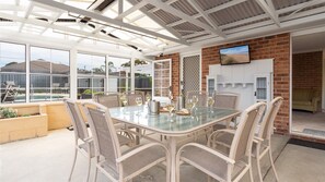 Outdoor dining