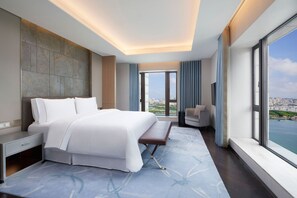 1 chambre, literie de qualité supérieure, couette en duvet d'oie