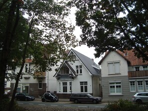 Voorkant van accommodatie