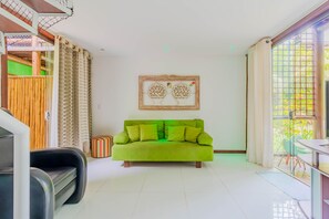 Appartement | Coin séjour | Télévision à écran plat