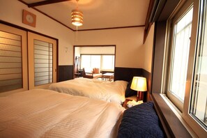 2 bedrooms, desk, free WiFi, bed sheets - KODATEL Hakodate westside - Limited company five water house / Hakodate Hokkaidō (Hakodate)