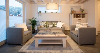 Vacation home in Seepark Nordhorn with sauna and fireplace