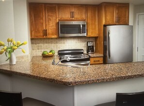 Microwave, dishwasher, toaster, blender