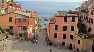 Vue depuis lâhĂ©bergement