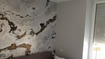 4 chambres, fer et planche Ă repasser, Wi-Fi, draps fournis