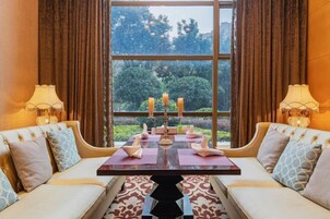 Udsigt fra overnatningsstedet