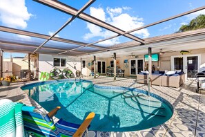 Piscine chauffée