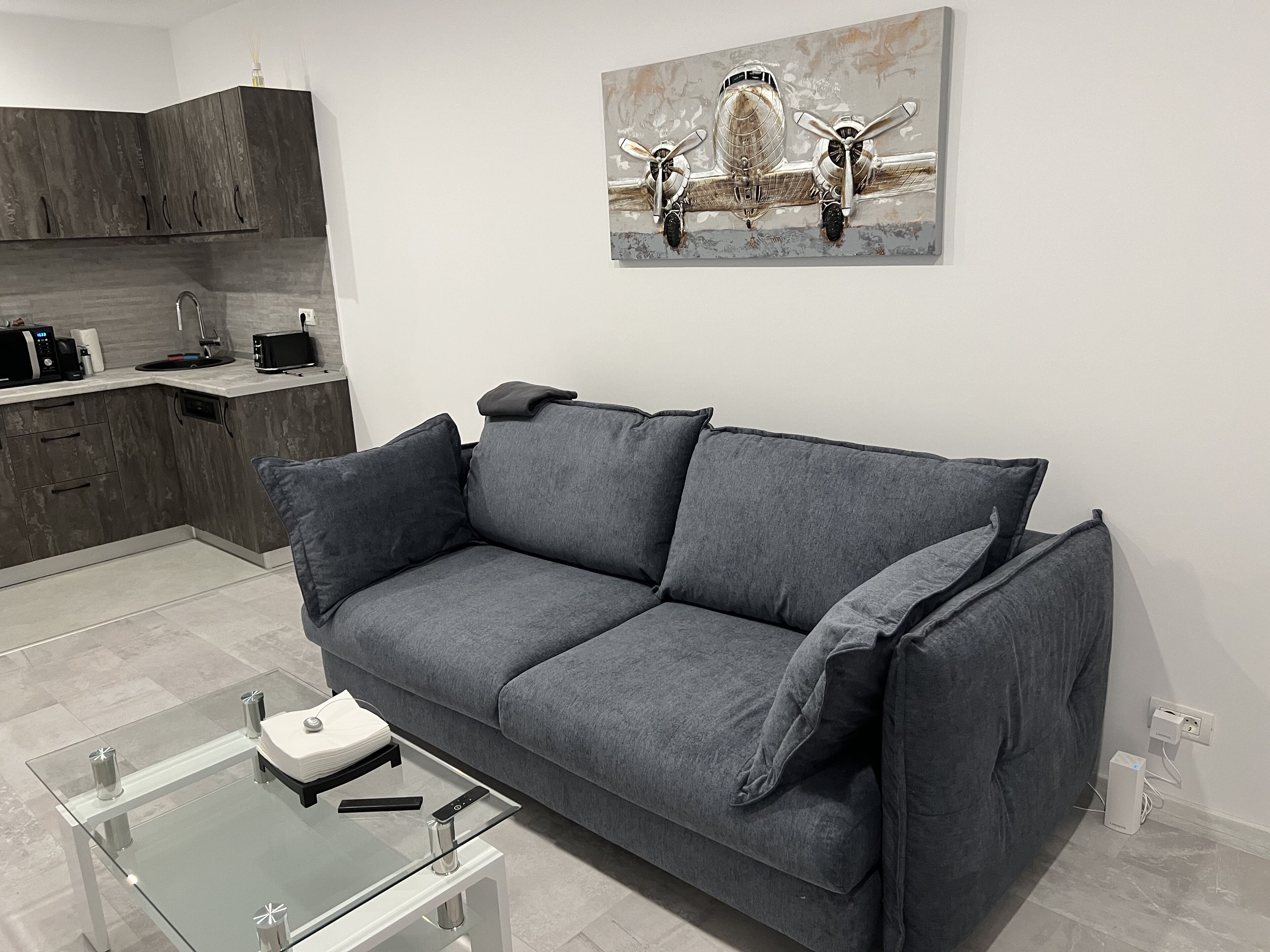 Habitación individual panorámica | Zona de estar | Una Smart TV, una consola de videojuegos, Netflix, películas de estreno